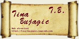 Tina Bujagić vizit kartica